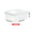 thumbnail image 2 of Needhep Multi-Purpose Stackable Plastic Storage Bins With Lids Plastic Under Bed Storage Containers, Underbed Storage Containers, Deep Storage Bins, With Flip-Top Lid & Handles (C), 2 of 6