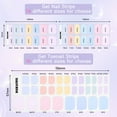 thumbnail image 5 of DUKASOU 60Pcs Semi Cured Gel Nail Strips, DIY Finger and Toenail Stickers Nail Polish Strips, Long Lasting Salon Quality Nail Art Stickers for Adults, Colored Jellies, 5 of 7
