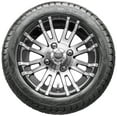 thumbnail image 2 of Golf Cart Wheels and Tires - 12" RHOX RX270 Machined w/ Low Pro Tires - Set of 4, 2 of 3