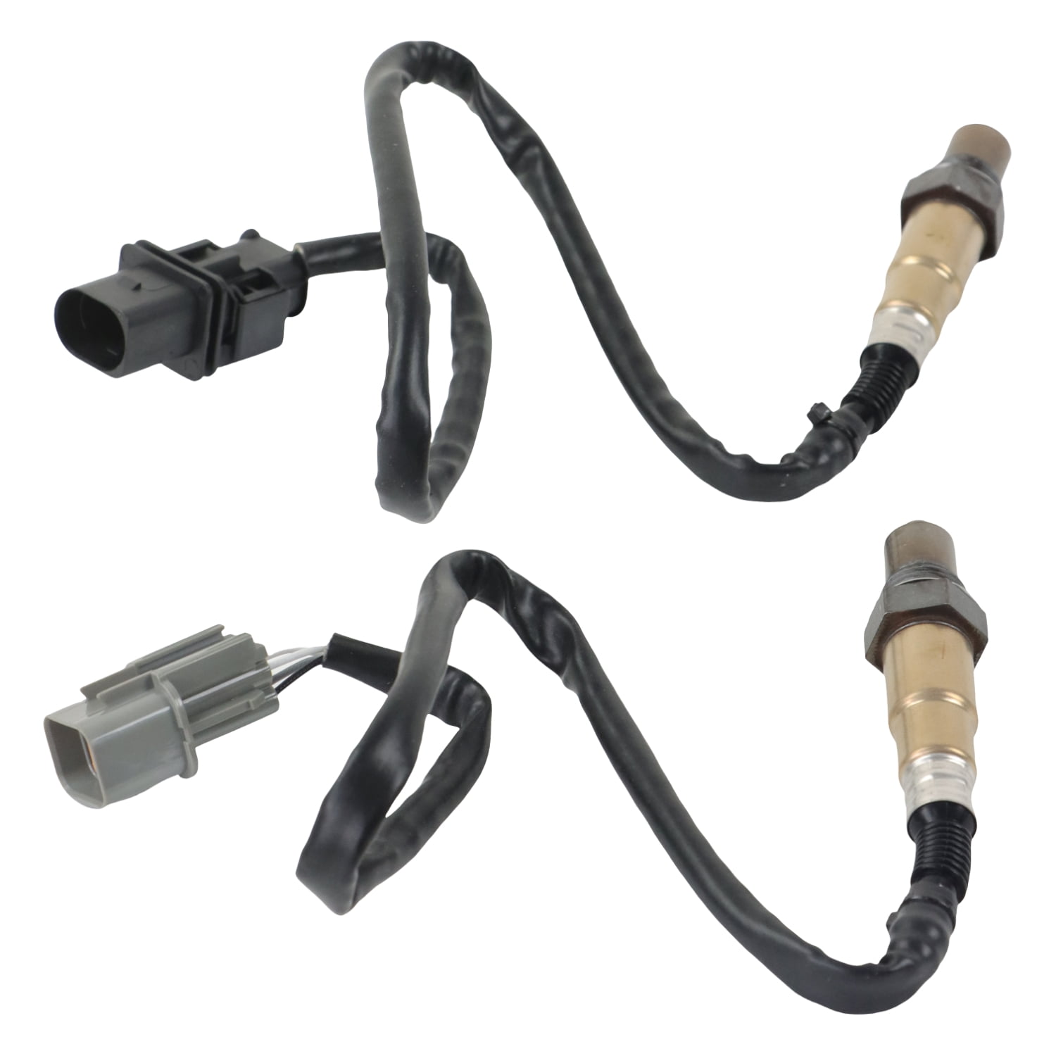 NAVOROGE 2pcs Upstream+Downstream Oxygen Sensor For 2012-2013 Kia Rio Soul 1.6L Hyundai Accent