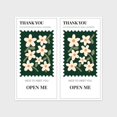 thumbnail image 1 of Etiquetas de sello rectangulares de embalaje Retro, pegatinas de agradecimiento, decoración de caja de regalo de negocios pequeños, 5x10cm, 10/50 Uds., 1 of 4