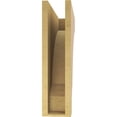 thumbnail image 4 of 5"W x 20"D x 20"H Thin Moab Rough Cedar Woodgrain TimberThane Corbel, Primed Tan, 4 of 6
