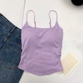 thumbnail image 7 of XIAONU Women's Spaghetti Strap Cami Tank Slim Fit V Neck Basic Sleeveless Top, 7 of 7