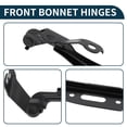 thumbnail image 6 of Unique Bargains Hood Hinges for Honda Accord 2013-2017 Front Bonnet Bracket No.60170T2AA00ZZ/60120T2AA00ZZ 1pair, 6 of 7