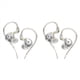 thumbnail image 1 of 2X Pro Auriculares Intrauditivos Hifi Auriculares Estéreo Bajos con Cable Desmontable Auriculares Deportivos con Cancelación de Ruido Sin Micrófono-e, 1 of 5