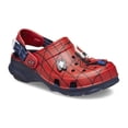 thumbnail image 2 of Zuecos Crocs Spiderman para niños, todo terreno, azul marino, talla 2, 2 of 7