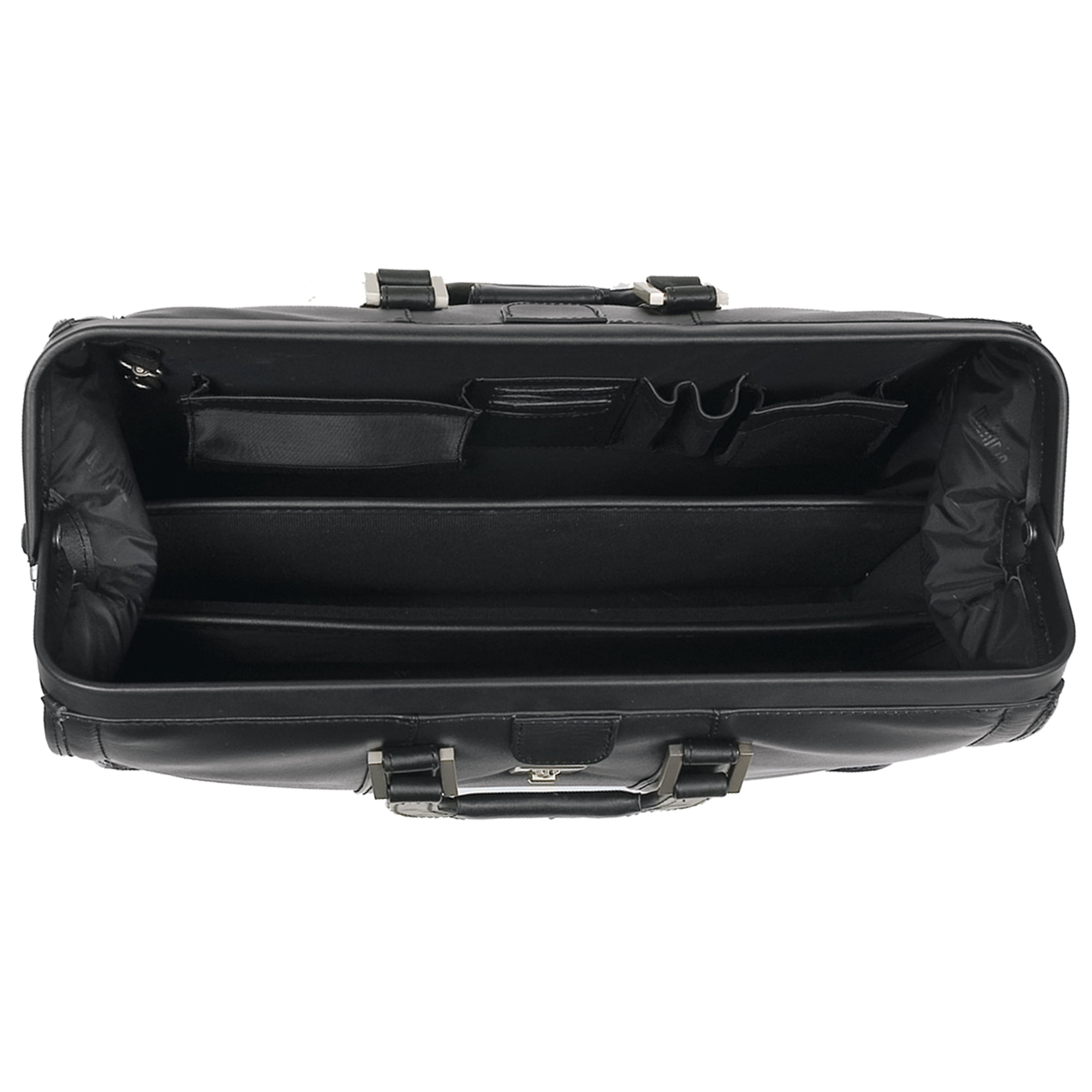 McKlein, V Series, MORGAN, Top Grain Cowhide Leather, 17" Leather Litigator Laptop Briefcase