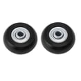 thumbnail image 2 of Ruedas giratorias para maleta, repuesto de ruedas giratorias de goma silenciosas, kits de reparación de rodamientos, 40mm X 18mm, 2 uds., 2 of 5