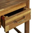 thumbnail image 5 of vidaXL Garden Kitchen Trolley Solid Acacia Wood 36.2"x17.1"x55.7", 5 of 10