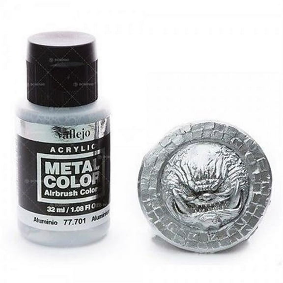 Acrylicos Vallejo VJP77701 32 ml Aluminium Metal Color Paint