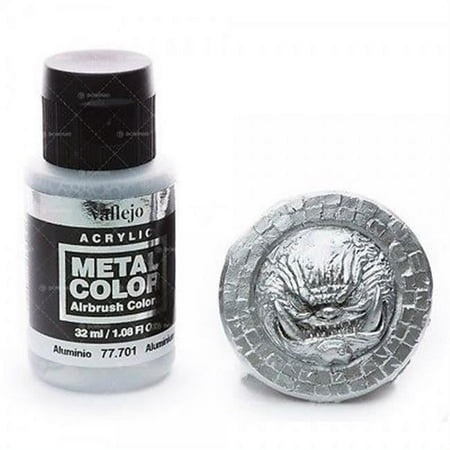 Acrylicos Vallejo 32 ml Aluminium Metal Color Paint