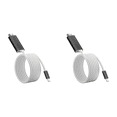 thumbnail image 1 of [Blanco y negro] Switch Consola juegos Tipo-C a 4K HD Video Switch Cable transmisión pantalla Adecuado para TV Computadora Cable transmisión pantalla HD Convertidor proyección (Negro W, 1 of 5