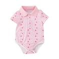 thumbnail image 4 of Outfit Cute Letter Printed Short Sleeve Body Suit New Born Clothes Baby Boy for 6-9 Months, 4 of 4