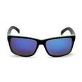 thumbnail image 2 of Large Men Mirror Sunglasses Matte Black 150mm - Wide Fitment., 2 of 3