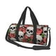 thumbnail image 1 of Easygdp Skull and Roses Bolsa de Viaje, Bolsa de Mano, Bolsa de Gimnasio, Bolsa de Equipaje para Viaje, 1 of 6