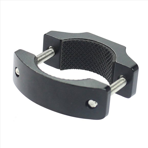 10X Clip de Manillar de Motocicleta de Bicicleta de 360 Grados Soporte de Abrazadera de Tubo de Montaje para 9/8 para CáMara de AccióN