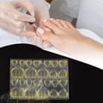 thumbnail image 4 of 50 hojas de adhesivos para uñas de los pies, impermeables, transpirables, de doble cara, adhesivos para uñas, puntas de uñas postizas, 4 of 5