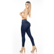 thumbnail image 2 of Jeans colombiano mezclilla stretch Mujer Push Up skinny azul oscuro 11, 2 of 4