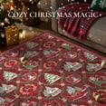 thumbnail image 4 of KUETH Christmas Runner Rugs 2x3 Machine Washable Non Slip Red Rugs for Kitchen,doorways and Hallway Decor, 4 of 8