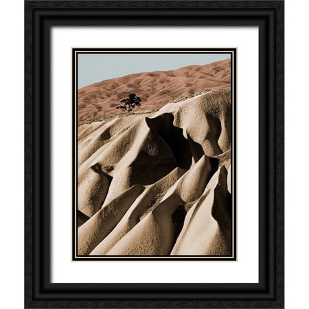 Malovrh, Milan 12x14 Black Ornate Wood Framed with Double Matting Museum Art Print Titled - Alone