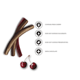 thumbnail image 4 of Patislove Dark Chocolate Covered Cherry Sticks – 2.82 oz, Dark Chocolate Snack, 4 of 8