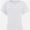 White, variant on Women's V Neck T Shirts Casual Rolled Short Sleeve Side Split Summer Tops Loose Fit