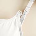 thumbnail image 2 of Women's Maternity Nursing Tank Tops with Built in Bra for Breastfeeding Camisoles Shirt Round Neck Strappy Top, 2 of 6