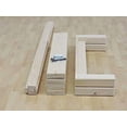 thumbnail image 4 of Base para Cama Individual Muebles GM Tradicional desarmable Sin Pintar Madera de Pino Estufada, 4 of 4