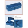 thumbnail image 4 of pitrice Iron Tool Box Multipurpose Storage Thickened Hardware Metal Metal Organizer with Handle Sealed Hand Repair Tools Case for Garage Workshop 1.3kg, 4 of 9
