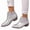 Silver, variant on Women's Tassel Ankle Boots - Western Style Chunky Heel V-Neck Zipper Booties for Casual & Party Wear