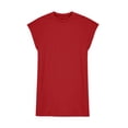 thumbnail image 6 of Girls Summer Dress Short Sleeve Crewneck T-shirt Dress Swing Casual Loose Beach Short Dresses with Pockets, 6 of 6