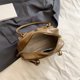 thumbnail image 4 of Bolso Hombro para Mujer Mano Boston Doble Bolsillo Cuero PU Axila (Caqui), 4 of 8