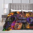 thumbnail image 6 of Soft Plush Throw Blanket Five Nights At Freddy's Fleece Blankets for Sofa Bed Travel 50"x40", 6 of 7
