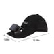 thumbnail image 3 of Sombrero solar con ventilador con carga USB y brisa ajustable - Sombrero solar de ala grande con ventilador portátil y protección solar - Negro, blanco, rosa, 3 of 7