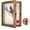 Carbonized, variant on Shadow Box Frame 8 x 10 Shadowbox Display Case Picture Frame with Linen Back Memorabilia Bouquet Medals Military Photos Memory Box