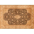 thumbnail image 1 of Ahgly Company Indoor Rectangle Medallion Orange Traditional Area Rugs, 2' x 5', 1 of 1