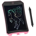 thumbnail image 1 of 8.5 Pouces Coloré Électronique Dessin Pads pour les Enfants, Portable Réutilisable Effaçable Écrivain, Aîné Message Board Numérique Doodle Pad pour 4-8 Ans Garçons (Rose-Cs), 1 of 7