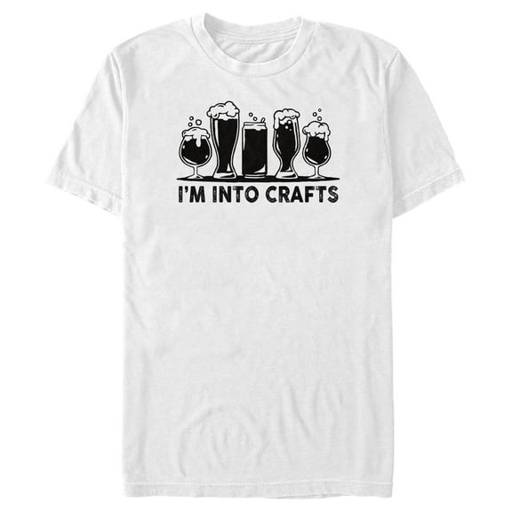 Men's Lost Gods I'm into Crafts Distressed Graphic T-Shirt Big & Tall