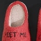 thumbnail image 2 of WDOplteas Pantuflas invierno Meet Me At Midnight para mujeres y hombres (rojo 42-43 talla 41-42 pies), 2 of 6