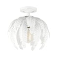 thumbnail image 5 of Livex Lighting - Acanthus - 1 Light Semi-Flush Mount in Coastal Style - 12.63, 5 of 11