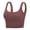 A, variant on Leey-World Sports Bras for Women Large Bust Sports Bras Pack for Women: Padded Support Adjustable Strap Racerback Bra for Workout Gym Yoga Large Bust Orange,A