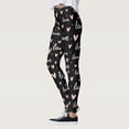 thumbnail image 4 of Gibobby Leggings lindo Mujer Pantalones estampados personalizados para el Día San Valentín para mujer, mallas personalizadas para mallas para correr, mallas largas para Pilates(Multicolor, XL), 4 of 5