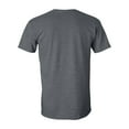 thumbnail image 2 of Gildan Mens Softstyle T-Shirt, XS, Dark Heather, 2 of 2