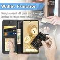 thumbnail image 4 of Wallet Case for Google Pixel 6 2021 Case, Pixel 6 Cover 6.4 inch, Allytech PU Leather Flip Stand Credit Card Pocket Holder Stand Hand Strap Magnetic Snap Purse Case for Pixel 6 2021, Black, 4 of 5