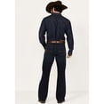 thumbnail image 3 of Cody James Men's Reiner Wash Duke Relaxed Bootcut Denim Jeans Dark Wash 35W x 32L  US, 3 of 4