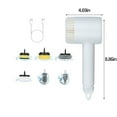 thumbnail image 3 of HOARBOEG Multi-Function Washing Machine Washing Brushes, Replaceable Rotating Head Powerful Cleaning Brush For Bathroom, Kitchen, Shower Tray And Floor, 3 of 6