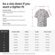thumbnail image 5 of Fotbe Santa with Gifts Camisa Estampada de Manga Corta para Hombre, Casual de Verano, Estilo Playero, Sin Arrugas-XX-Large, 5 of 5