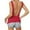 Red, variant on HXWCHs Women's Solid Deep V Backless Slim Elastic Vest T-Shirt Sleeveless top for Fashion L Hot Pink