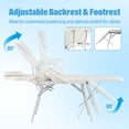 thumbnail image 4 of Giantex Portable Massage Table, Adjustable Professional Therapy, Facial Cradle Salon Bed, 4 of 9
