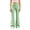 Mint Green, variant on Grblisyd Girls Flare Leg Uniform Pants High Waist Dress Bell Bottoms with Pockets Kids School Stretch Pants for Teen